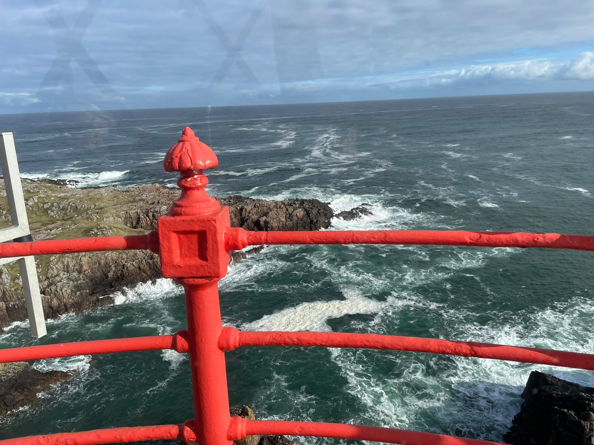 View from the top of Fanad Head lighthouse